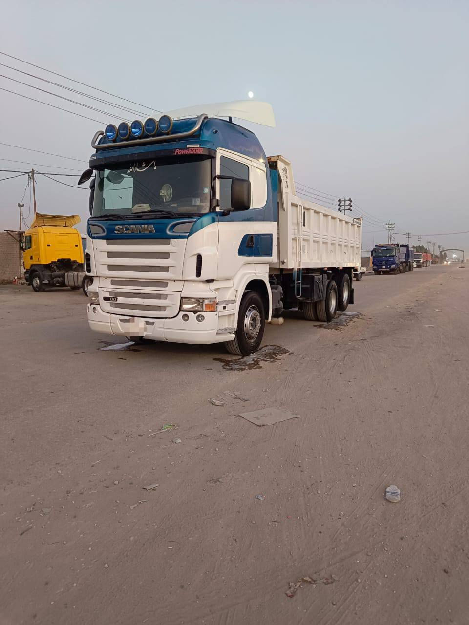 سلام عليكم سكانيا للبيع محرك 500 كيركوبره باج شاصي ابلادي كفاله سنويه قلاب رقم  ***********
