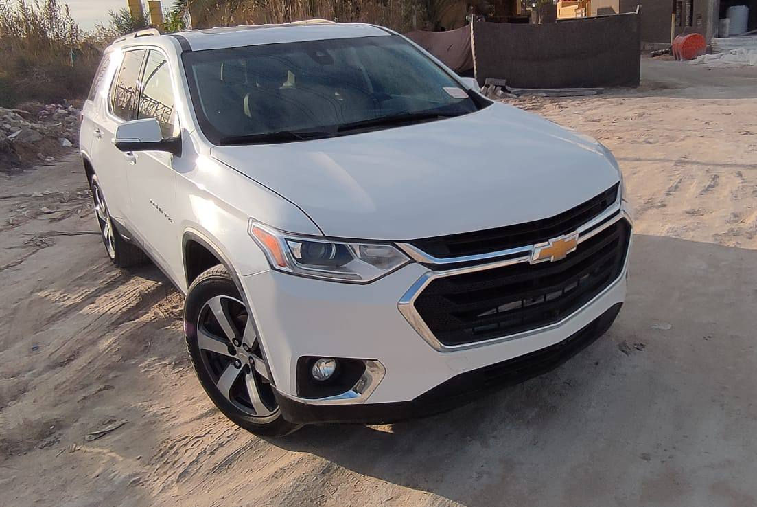 سياره شوفرليت ترافلز
موديل 2021
فول مواصفات
2ويل وليس 4ويل
5 كامرات 
كشنات سياحي منفصل وليس متصل 
الحادث جاملغ وبنيد وباب جهة السايق 
ايرباك ستيرن وبرده 
السعر190 قفل رقمها كربلاء
العنوان كربلاء
للمزيد من التفاصيل الاتصال على ***********
