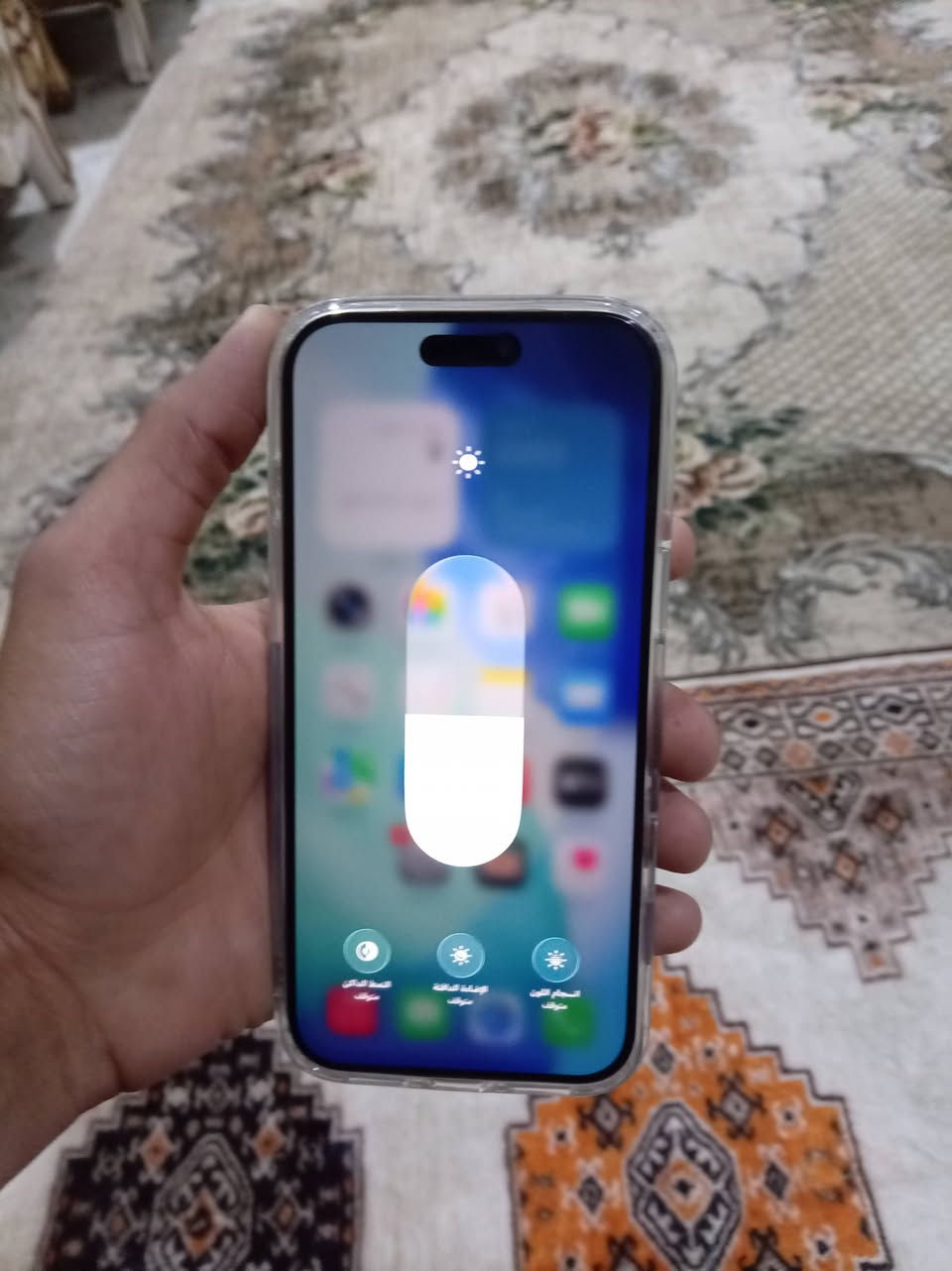 للبيع ١٦ برو ماكس بطاريه ٩٤ ذاكره 256 الجهاز ماستر مبدل شاشه اصليه فقط الجهاز كله شغال السعر ٩٤٠ الشراي يجي خاص او يتصل
***********
