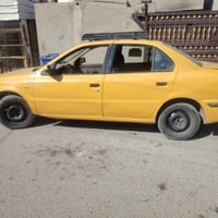سيارة سمند محورة كورلا موديل ٢٠٠٩ رقم بغداد انكليزي مصفر هيئة وغرامات ...