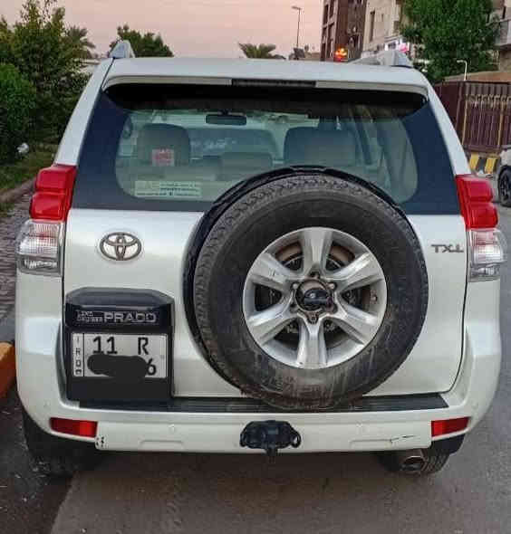 برادو ٢٠١٣V6 للبيع  
دبل تانكي هوك خلفي سبير تعليك فتحة بصمة مري شفط فور ويل ٧ راكب تبريد ثلاث قطع ثلاجة بالفرس بصمتين اصليات تخم تاير برجستون السيارة جديده لوك ماشيه ٢٢٣ الف حقيقي ع ايد وحده مابيه اي نقص ترايها مال ٢١ بيها صبغ جاملغ امامي ايمن اثر طخه بسيطه بدون داخل وبيه بارد بالجاملغ الخلفي وحافة الباب فقط
رقم بغداد  الجديد ب اسمي
 مكان السياره جميلة
السعر 280$
***********
