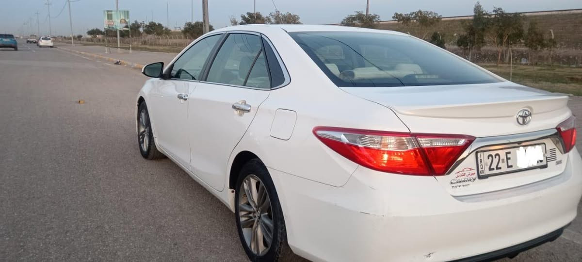 كامري 2016. امريكي.     مواصفاتSE
بيها.   بونيت او جاملغ. مبدل.   جاملغ سايق صبغ.  بعد مكفولة.      رقم سنوي جديد.      
رقم اربيل.    بسمي. 

مكان/كركوك. 
سعر /155 بيها مجال 
رقم/ ***********
