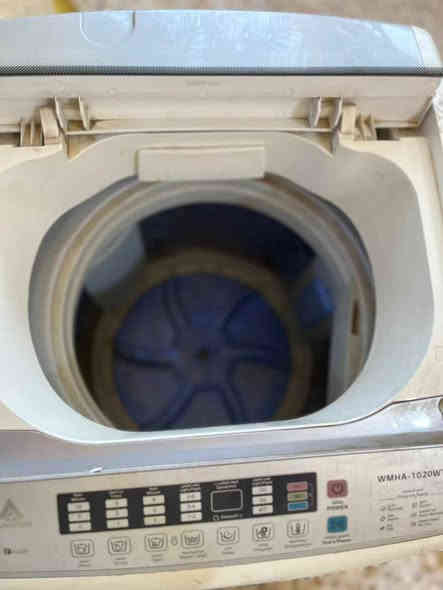 سلام عليكم اخوان
غسالة ملابس اوتوماتيك مستعمله
 للبيع نظافه مثل ممبين بالصور للاستفسار خاص او الاتصال *********** عمارة
