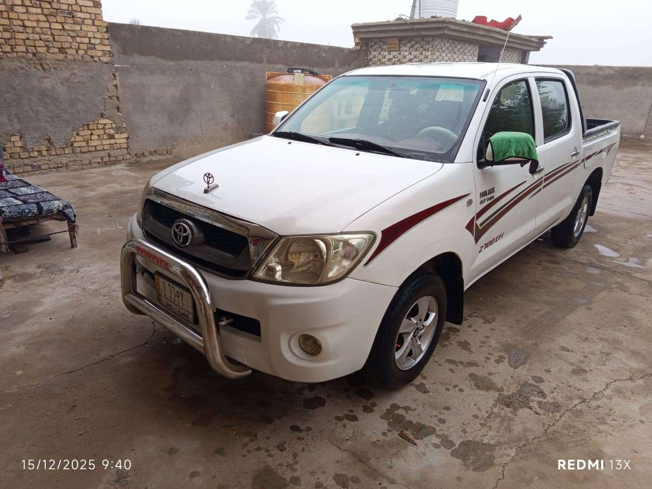 سلام عليكم للبيع هايلوكس 2007 رقم بصره تحويل مباشر سياره جاهزه ع اخير من كير حدايده كهربائيات محرك جديد لاصرف ولانفخ شاصي مكفول سياره لاضربه لاصبغ لاتبديل مكان السياره ذي قار الرفاعي للستفسار اتصل ع رقم ***********
