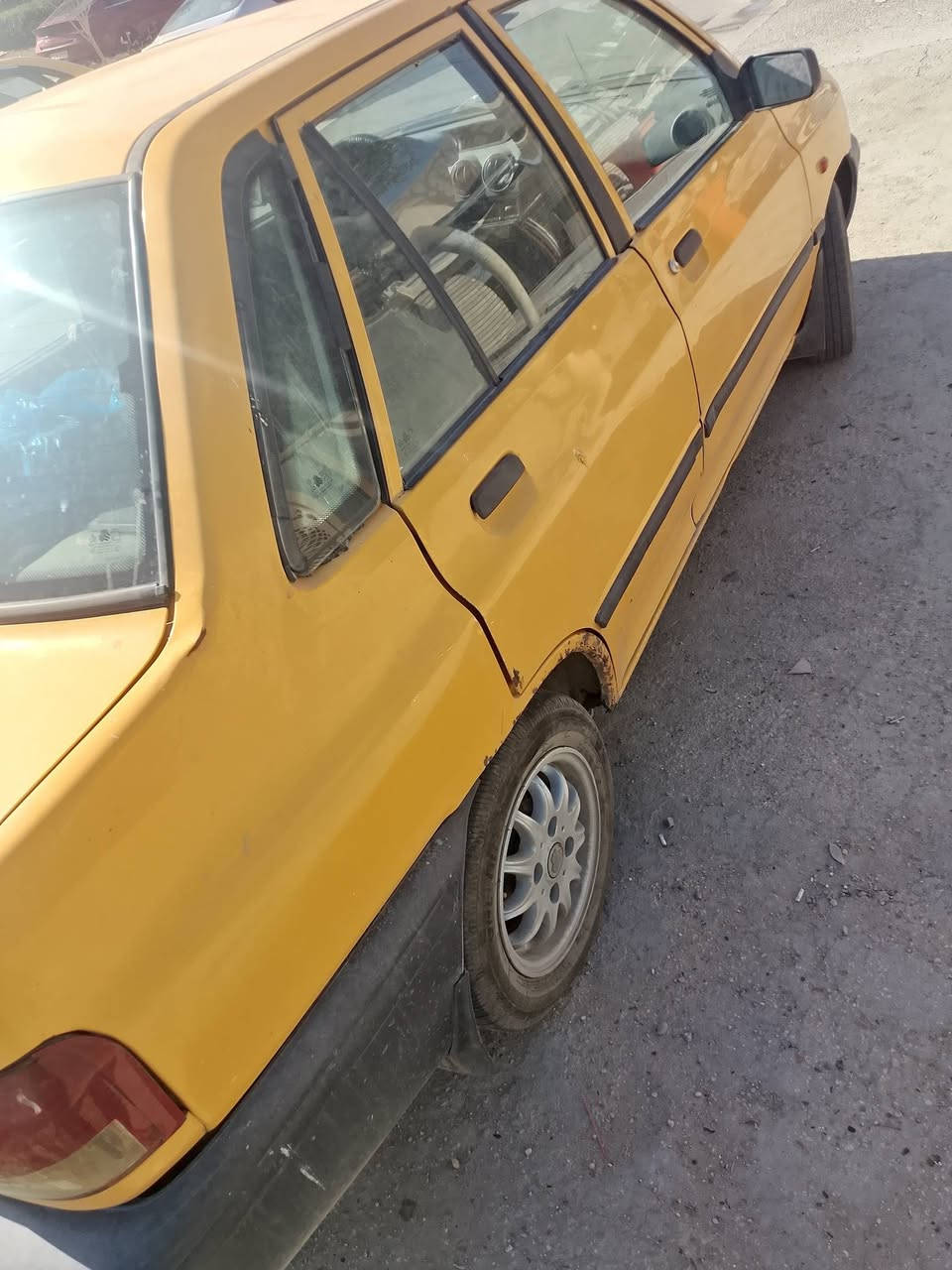 السلام عليكم سايبه موديل ١٢ كير مكينه واحد على واحد سياره نظيفه مكاني بغداد بيها فقط هاي الظربه مكاني بغداد رايدها ٢٢ وبيها مجال مستعجل على البيع ***********
