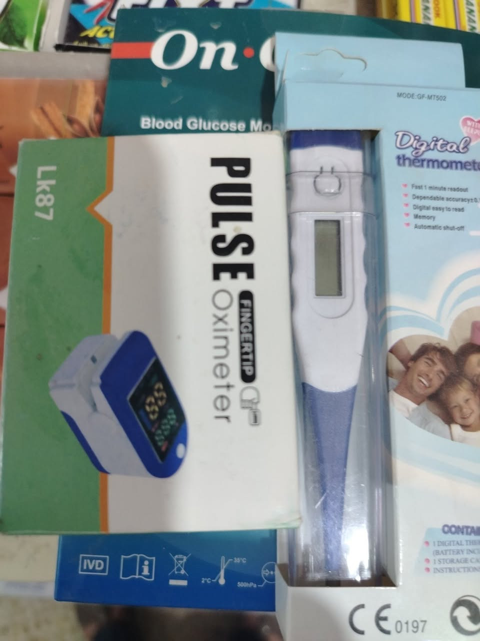 جهاز فحص السكر وجهاز مساج قدم ومحرار لقياس حرارة الجسم  جهاز قياس نسبة الاوكسجين.
كلهم بسعر  25الف فقط الشراي يذخل خاص


**إذا كنت صاحب هذا الإعلان وتريد حذفه لأي سبب، رجاءا أرسل رسالة إلى الدعم الفني**