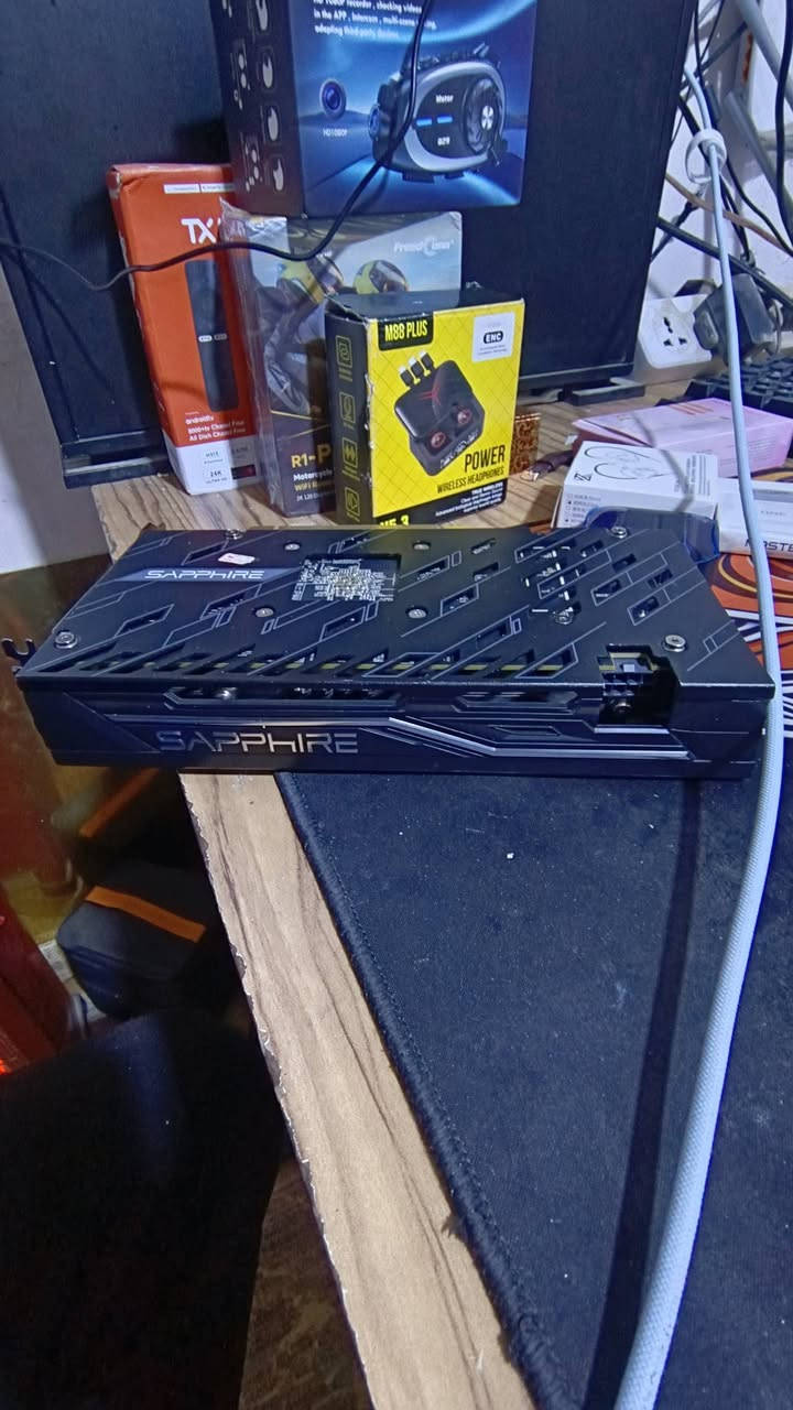 كرت شاشه rx 590 8gb SAPPHRE عاطل
اربطه بالحاسبه طافي سعره 25 للي يخدمه صيانة
توصيل محافظات 5
البصرة قضاء المدينة
***********
