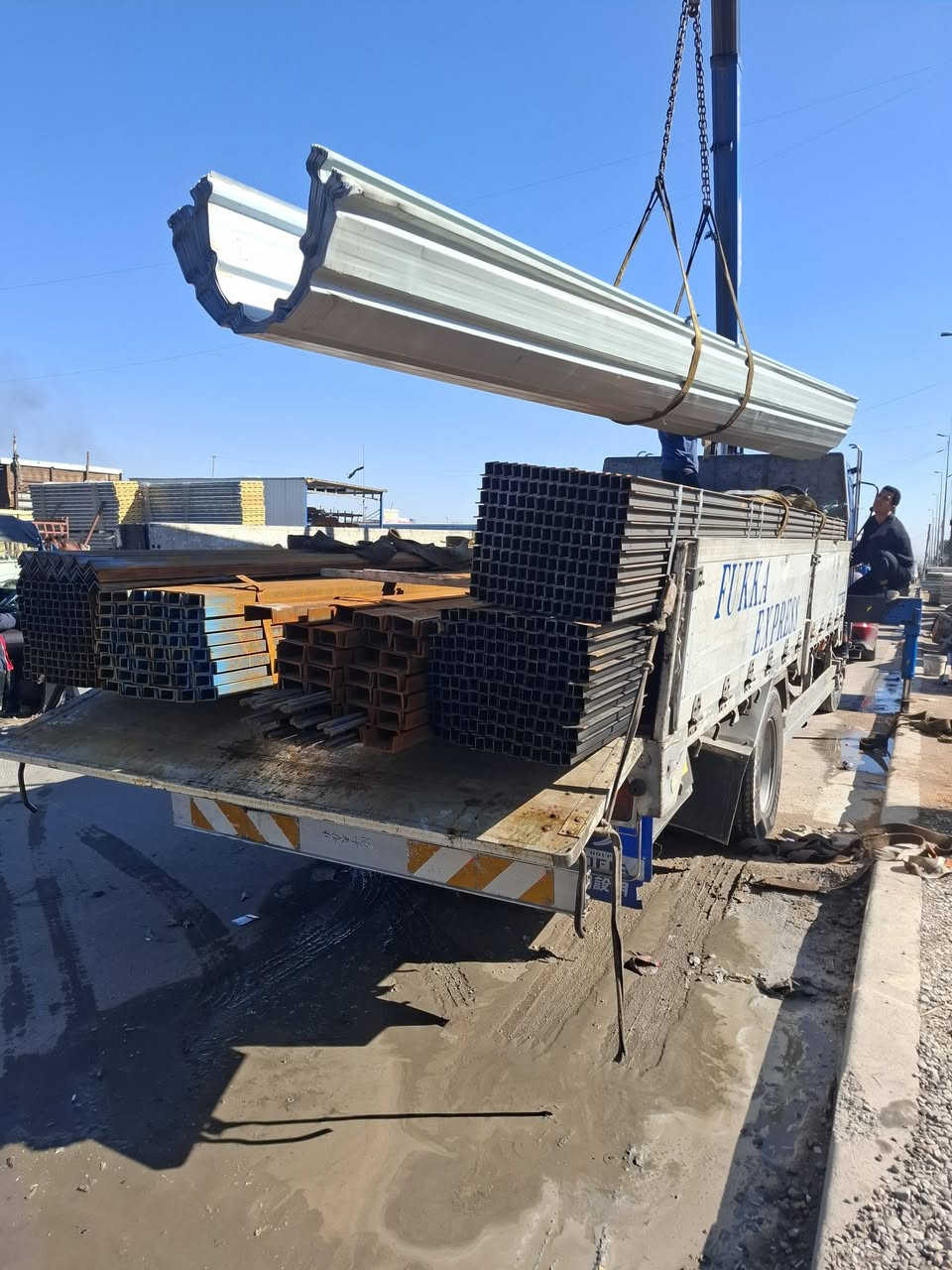 بسم لله الرحمن الرحيم❗️❗️مكتب العكيلي ❗️❗️لبيع انواع الحديد  وجميع مواد الإنشائية 
متوفر حديد صناعي جديد ( بوري شخاطه؛ زاويه ؛ كيربي ؛جينكو بلاستك ؛ جكر بليت ؛ جنلل ؛ قرميد ؛ شيش صب  ؛ سندويج جديد  ومستعمل ؛ بلاويد خشب ؛  ساقية ماء،جميع انواع الحديد إلخ 

رقم الهاتف 👇

((***********)) 📞   إتصال 

((***********)) ✅️واتساب 

 /  عنوان بغداد مدينة الصدر 

ويوجد لدينا خدمة توصيل داخل بغداد 

ومحافضات حسب الإتفاق إتصل  

إتصال 

واتساب 

 ماسنجر 

#الجميع
