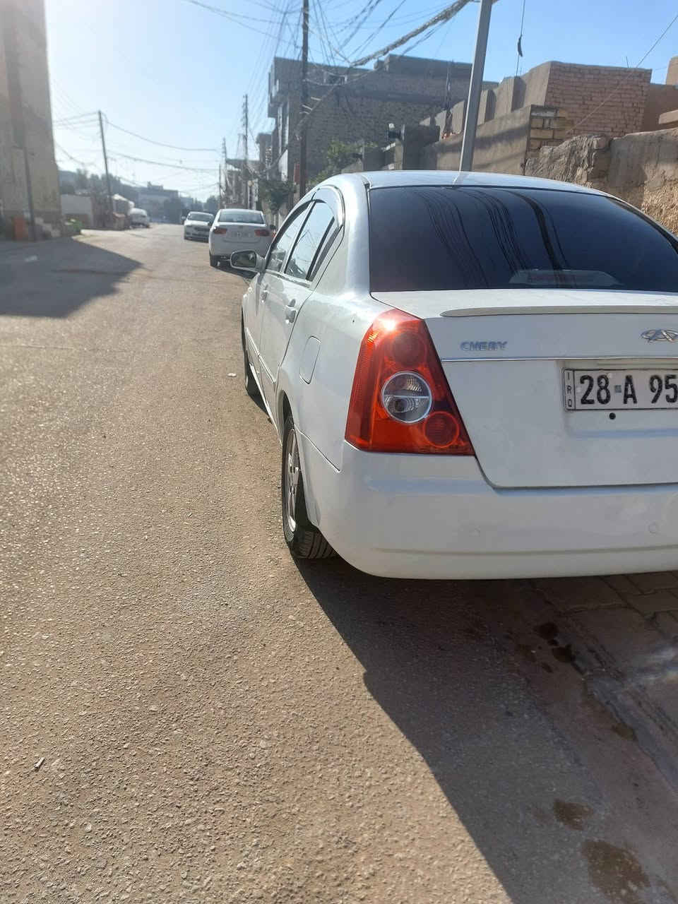 السلام عليكم للبيع سياره شير A5مديل 12السياره كير محرك تايرت وتبريد خير من الله وسيستم صوت وشاش وحسسات كله شغاله لسياره بسمي تحول ثاني يوم السعر  45وبيه مجال بسيط رقم الهاتف ***********
