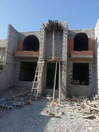 مقاول بناء شغل درجه اولى استلام مهندس بناء 100 متر هيكل فقط 11 مليون ق...