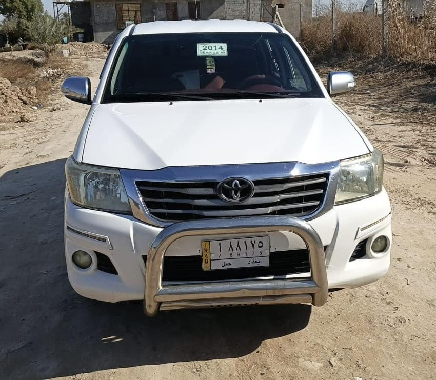 سلام عليكم سيارة البيع بيكم هالوكس سعوديه
مكفوله كفاله عامه موديل 2014رقم بغداد 
سياره مال جناي جديده مكفوله محركً وكير اوتماتيك وحداديه جديدهً مكاني بابل المسيب 
السعر 220وبي مجال الاستفسار عل رقم ‭

‭0773 368 2821‬
