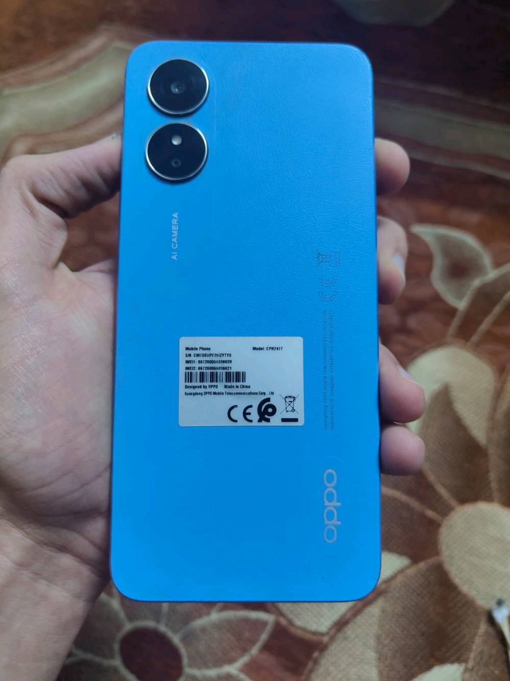 عندي جهازين استخدام شخصي، نظافتهن عالية وشغالات 100%، والبيع بأسعار قفل وما بيها مجال نهائياً:
1️⃣ أوبو Oppo A17 (اللون الملكي 💙)
🔹 الذاكرة: 64 جيجا.
🔹 النظافة: 100% (أخو الجديد) بدون أي شخط.
🔹 الملحقات: الكارتونة الأصلية + كفر شفاف هدية.
💰 السعر: 80 ألف دينار قفل.
2️⃣ تكنو Tecno Spark 10 Pro (الأبيض الثلجي 🤍)
🔹 الذاكرة: 128 جيجا (سريع جداً بالألعاب والتصفح).
🔹 الحالة: الجهاز طيارة، بس البصمة متوقفة (ما تأثر على الاستخدام) وبيه شخط بسيط جداً بالجانب.
🔹 الملحقات: كفر حماية.
💰 السعر: 85 ألف دينار قفل.
📍 المكان: بغداد - مدينة الصدر 
⚠️ ملاحظة:  والي ياخذ الجهازين سوية أحسبهم اله بـ 160 ألف نهائي.