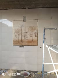 ابو رافت  المصري خلفه سيراميك درجه اولى شغل   درج كاشي مرمر الواح 120 ...