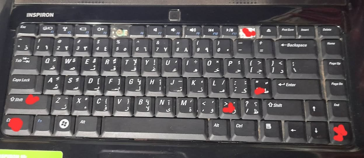سلام عليكم
لابتوب Dell Inspiron 1545

رام 2
ذاكرة 320gb hdd
شاشة حجمها 15.6
مواصفاته موجوده بالصور هم
درجة أنحناء الشاشة 145 الى 150

منصب عليه ويندوز 7 Ultimate (64 bit)

المنافذ الي بيه :
منفذ Dvd 
منفذ بطاقة Sd 
3 منافذ usb 
منفذ إيثرنت 
منفذ Vga 
تكدر تستخدمه للطباعة أو للدراسة أو الأعمال المكتبية أو للتصفح 
أو حته الألعاب الخفيفة

منزل عليه فوتشوب c6 
ولعبة general zero hour 
و cs go source
و cs go 1.6
وأذا تريد انزلك برنامج أو لعبة من أختيارك 

وياه شاحنته الأصلية والبطارية
بس عندك الكيبورد بيه بعض الأزرار ما تشتغل موضحه بالصوره الي بيها نقاط حمر

سعر 75 ألف مكاني بغداد حي أور


**إذا كنت صاحب هذا الإعلان وتريد حذفه لأي سبب، رجاءا أرسل رسالة إلى الدعم الفني**