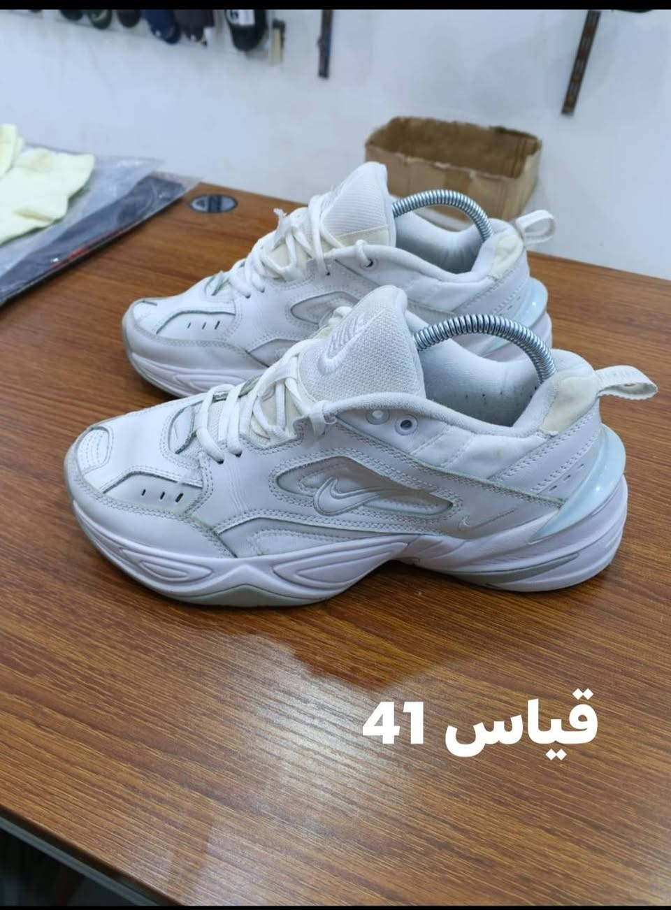 سلام عليكم احذيه باله نضافه
فول القياسات عله صوره سعر
القطعه 15 الف مكاني ناصريه حي
اريدو شارع مستشفى الاتصال
او مراسله عله الصفحه ***********
