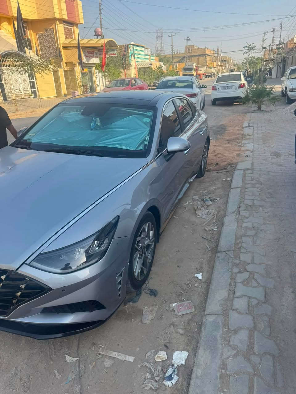 السعر.       165.           Hyundai Sonata Sel 2023 Silver 2.5L 4     vin:
سوناتا  موديل  2023  SEL فول مواصفات
جميع الايرباكات سليمة 
محرك :  2500  
مرقمة أربيل 

السيارة ضررها ربع البنيد فقط 
جميع القطع بلادية مال سيارة بدون ايرباك 
البنيد معمر نفسة 
وجتي  من امريكا بيها كرير بلجلخ الخلفي
مواصفات ..
حجم المحرك  2500 
بنوراما 
بصمة تشغيل + البوب بصمة + تشغيل عن بعد 
رادار امامي خلفي جانبي
تبريد قطعتين
دشبول الكتروني مع شاشة كبيرة
شحن مبايل واير ليس 
كشن السايق كهربائي 
داخل السياره لونين بيجي واسود
شاشة تدعم كار بلي وGps
اشاير مري 
مانع تصادم خلفي جانبي امامي
تحديد مسار قيادة آليه
فول تحكم استيرن جهتين
كروز سرعة  
مانع انزلاق
اوتو هولد
أنضمة قيادة 
لد امامي نهاري 
بك لايت لد 
تحديد مسار قيادة آليه 
تبريد بيانو منفصل شاشة

‏صور الحادث موجودة داخل المنشور

العنوان نجف  *********** تصل على الرقم
