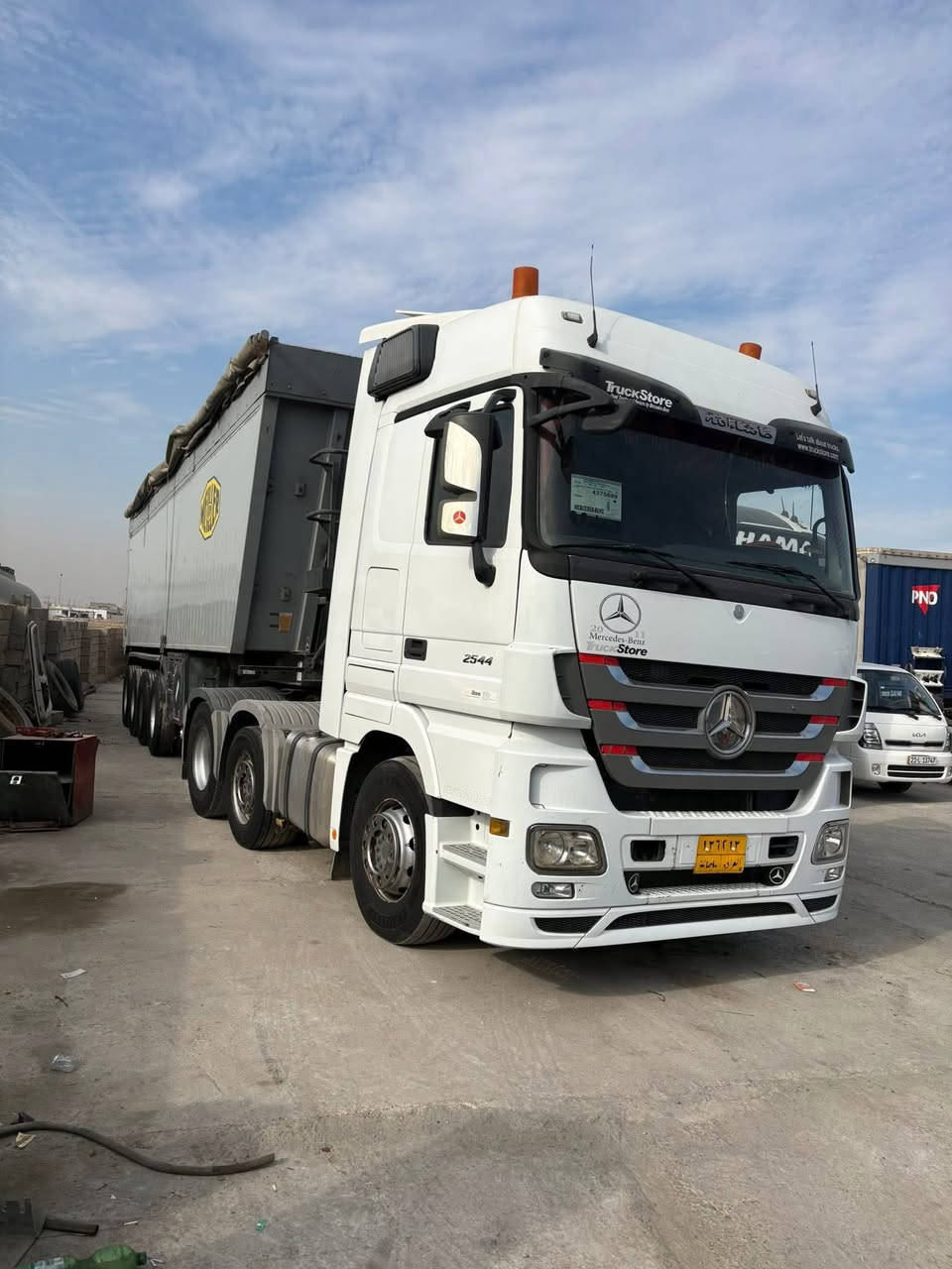 للبيع من نوع : مارسيدس اكتروس موديل : 2011 حجم محرك : 2544 بودي
من نوع : مايلر اربع دناكير موجود في كركوك  للاستفسار ***********
