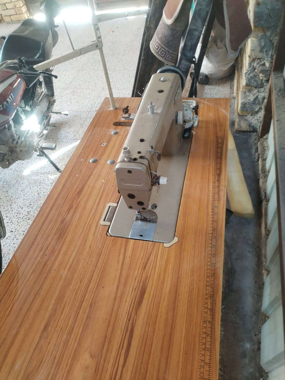 السلام عليكم مكينه ياباني للبيع نضيفه جدا  وشغال فول ***********
