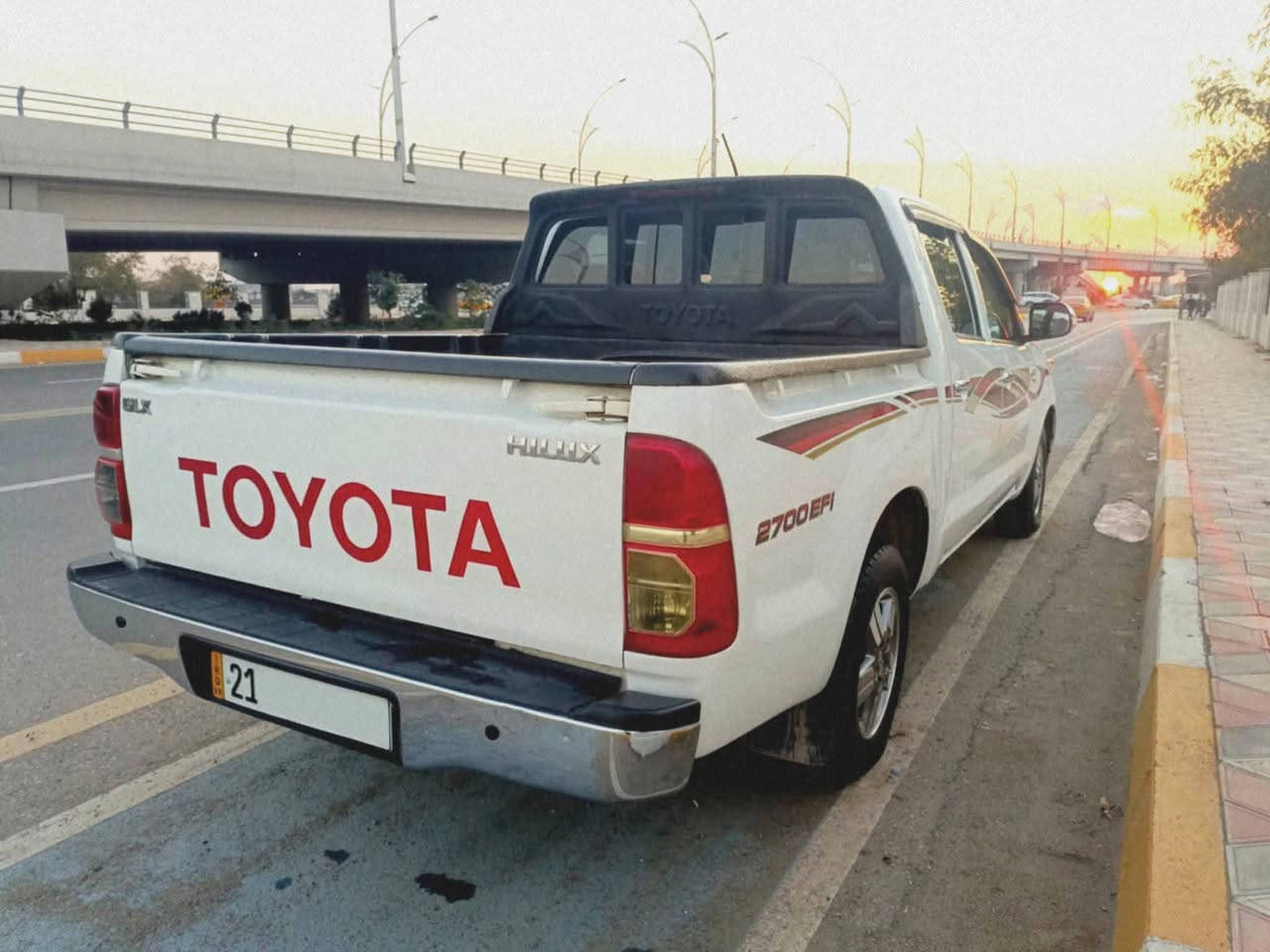 للبيع او مراوس بــ(هايلوكس اوتوماتيك) شمالي
🔸تويوتا هايلوكس 2014
🔸كير عادي شركة جيهان شاصي 12
🔸مكفولة بدون صبغ 
🔸مكينه 2700 مامفتوح بدون صرف ولا بخار
🔸ويل كروم داخل احمر جام سلايت
🔸تبريد تدفئة كهربائيات كله شغال
🔸باتري جديد_ادامة_سيارة كاملة بدون نقص
🔸كوبون بنزين موجود_سنوية 2029
🔸رقم سليمانية جديد بسمي تحويل مباشر
🔸مكاني كركوك ‏‪***********
