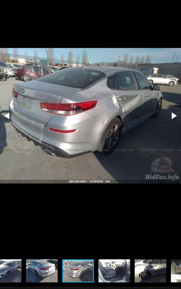 اوبتيما 2019  مواصفات fe حادثها مثل ماموضح بالصورة  مبدل باب بلادي نفس اللون مطابق رقم ديالى مكان السيارة بعقوبة السيارة نظيفة  مابيها اي نقص او ملاحظة    
***********
