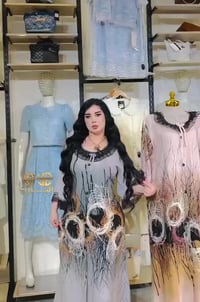 دشداشه • كشمير مشجر • مقاسات 2XL-5XL