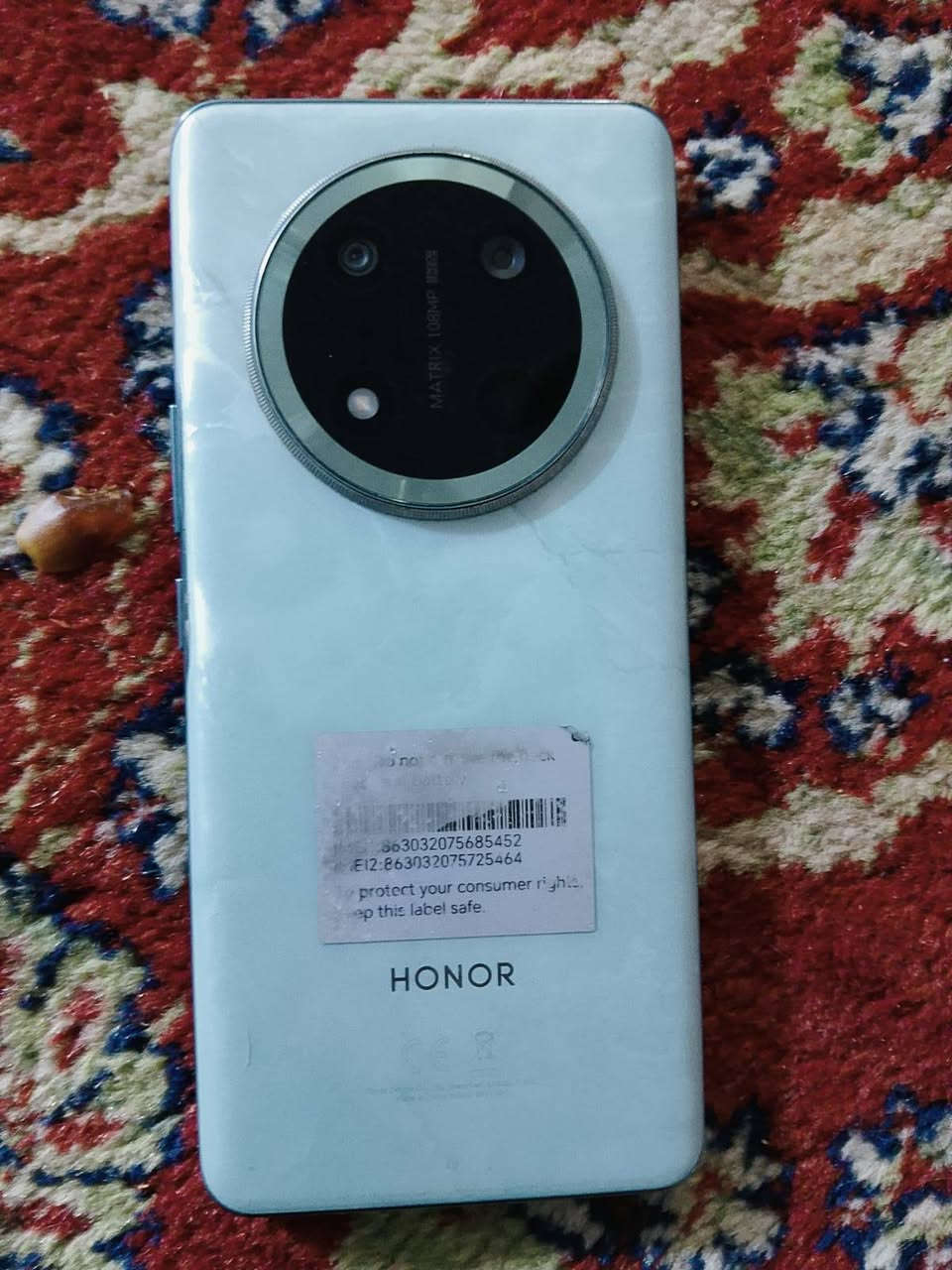 سلام عليكم جهاز هونرX 9c فايف جي جهاز خير من الله
بس عندي مكان شحن شويه مزلوقه وشخط بل شاشه لبقيه جاهز كفاله ملحقاته كامله جهاز بطاريته6600وذكاره256ومعرف بعد مايحتاج احجي علي التواصل ولاستفسار ***********واتساب
***********
