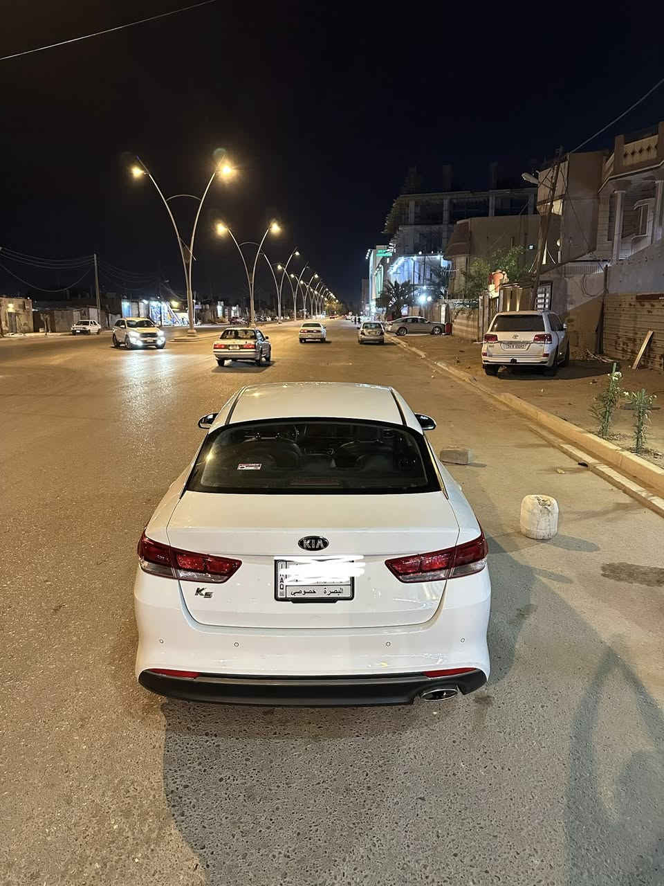 السلام عليكم . K5 موديل 2018 وارد كوري . كفاله عامه ماعده بارد شخط بلمدكر .كفاله تبريد حداده تايرات تخم جديد . ماشيه السياره 150 . محرك دوش ألفين . سنويتهاا صار 5 اشهر صاقطه . تحويل غير التحويل لحد يخابرني .$157 بيها شي قليل رجاءً مو شراي لتخابر . الرقم *********** .بكان السياره البصره
