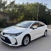 كورلا 2024 هايبرد شكل خليجي  مكفوله من صبغ  بيه بارد باب خلفيه  سلايد ...