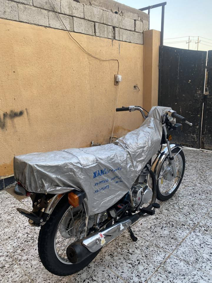 السلام عليكم للبيع : دراجه نامه تعمير شلامجه اصلي محرك سيجي نامه الاصلي  كفاله عامه بدون اوراق 
الموقع: ديالئ بعقوبه تقاطع القدس 
السعر :650 وبيها مجال *********** موجود خاص
