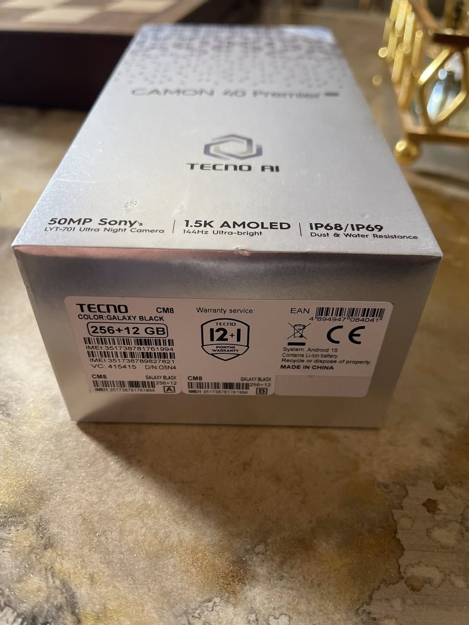 تكنو كامون 40 بريمير5G مستخدم قليل نظيف ملحقاته كامله كارتون شاحن كيبل ذاكره ٢٥٦ رام ٢٤ قطعه جميله جدا قطعه اصليه


**إذا كنت صاحب هذا الإعلان وتريد حذفه لأي سبب، رجاءا أرسل رسالة إلى الدعم الفني**