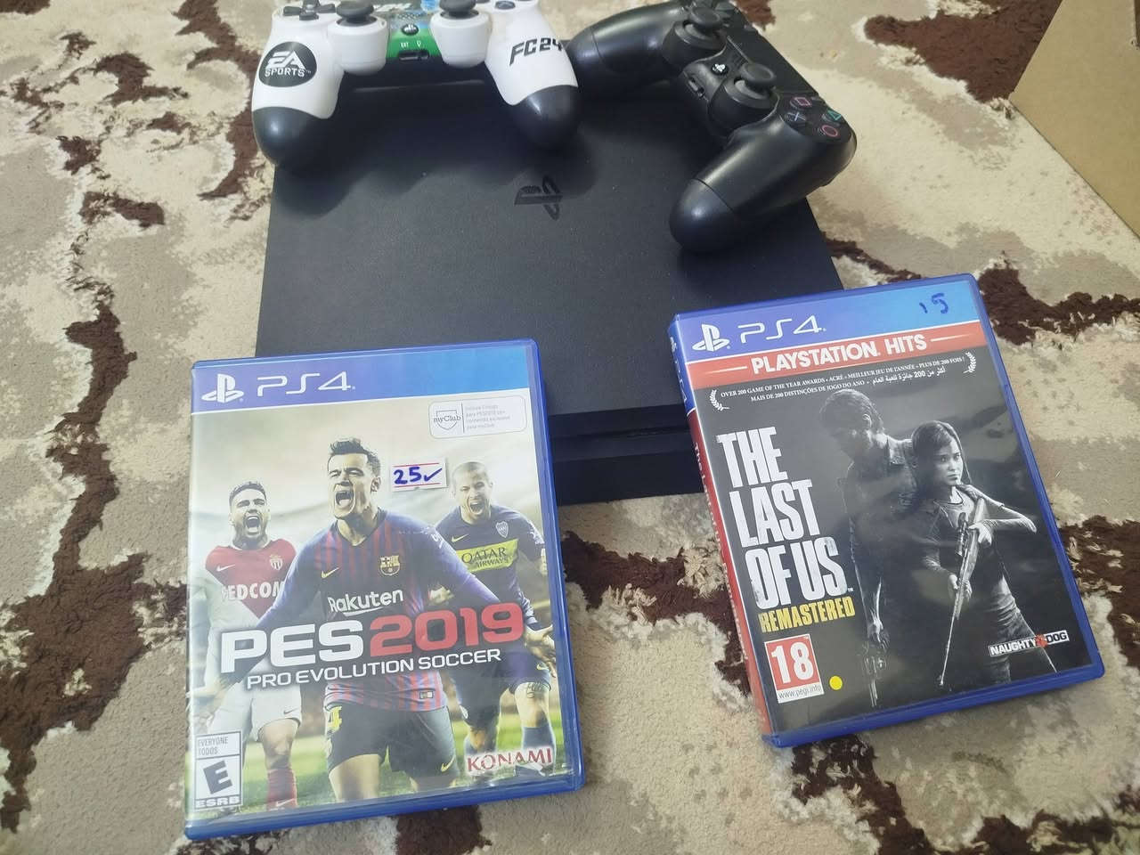 السلام عليكم ps4 سلم اون لاين
500g 
جهاز نضيف كلش ومستخدم قليل مع جوستك عدد2 الجوستك البيضة بيها خلل الR2 عاطلة فقط جهاز محافض علية واضمن الك نضافته 
السعر الكامل مع الالعاب 
265


**إذا كنت صاحب هذا الإعلان وتريد حذفه لأي سبب، رجاءا أرسل رسالة إلى الدعم الفني**