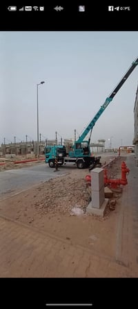 كرين للايجار • صب كونكريت • انحاء البصرة