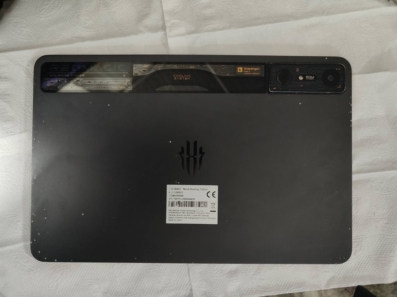 تابلت ريد ماجيك نوفا للبيع
ذاكرة 256GB

بي ندوبات شويه بالظهر بسبب الكڤر 

السعر 700


**إذا كنت صاحب هذا الإعلان وتريد حذفه لأي سبب، رجاءا أرسل رسالة إلى الدعم الفني**