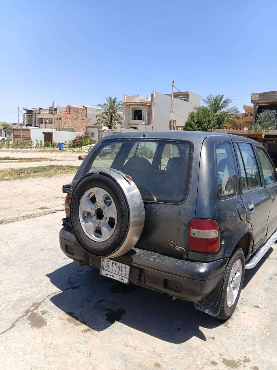 *********** كيا سبورتج موديل 1995
 سنويه ال 2027
محرك وكير جديد كير عادي محرك تواي 
صردها نضيف كهربائيات كلها شغاله سعرها 24@ورقه بيها مجال مكاني ديالى قضاء المقدادية شرط التحويل
