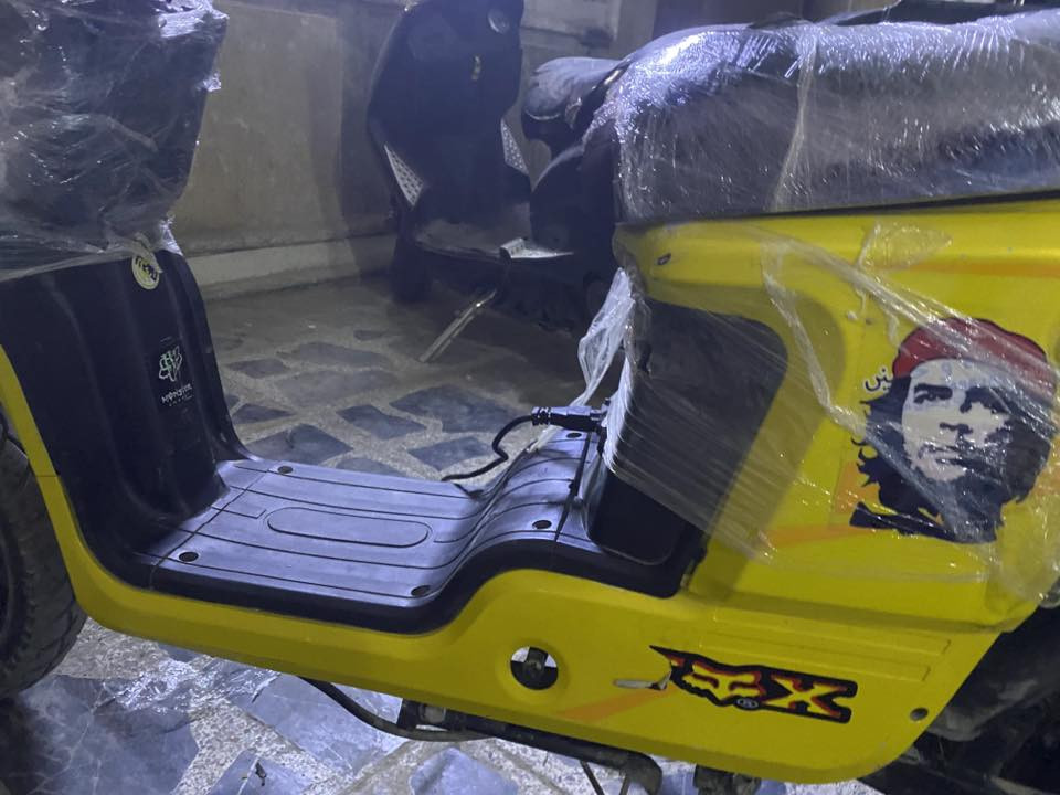 سلام عليكم
دراجه ارتسعه موصفات. نضام بك ونضام بارك بطاريات جديده شرط فحص ملف جديد 1200واط حقيقي 
سعر 350
وبيها مجال
شراي هلابيك 
دراجه خير من اللّٰه نضافتها مبينه
هورن ابلادي
4سرع عداد 99
حقيقي 70
رقم لتواصل ***********
عنوان بغداد الاعظميه شارع المغرب
