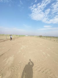 نصف دونم زراعي سند 25 حي الفرات نزله كيلو ونص قبل السكه السعر 29 وبي م...