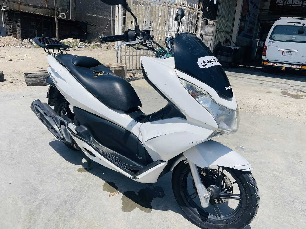 Pcxالجيل الاول ياباني
مكينة 150مكفوله
كهربائيات كامله
حساس ازدحام 
استان كهربائي 
ماشيه 53000
دراجه بلاديه ماعدا شخوط بسيطة موضح بالصور 

بغداد العبيدي 
***********
