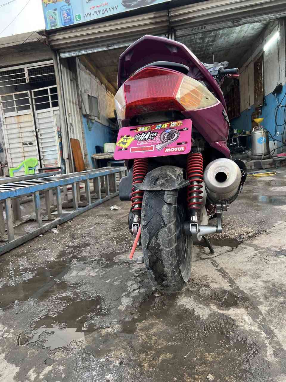 سلام عليكم دراجه سكنس فحل مزوده السعر خاص حي اور الشعب ***********
