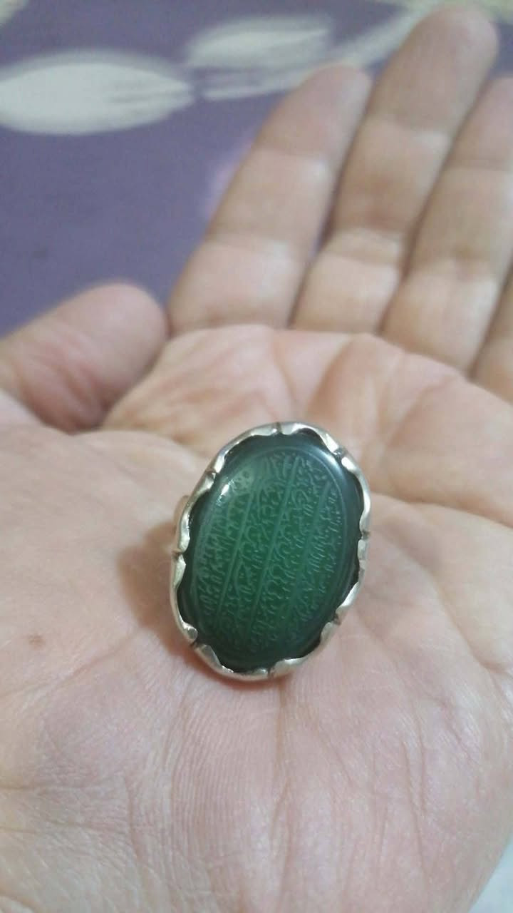 سلام عليكم للبيع محابس زوعة حيه وداودي احمر و عقيق اخضر مكتوب آيات قرآنية وجزع ابيض فيروزي نيشابوري ناعمه كل محبس وسعره فضة عيار 925
#يوجدتوصيل كافة محافظات العراق
#بدون مراوس


**إذا كنت صاحب هذا الإعلان وتريد حذفه لأي سبب، رجاءا أرسل رسالة إلى الدعم الفني**