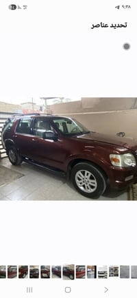 فورد اكسبلورر للبيع موديل 10رقم شمالي باسمي خليجي شركه نيفا مكينه جديد...