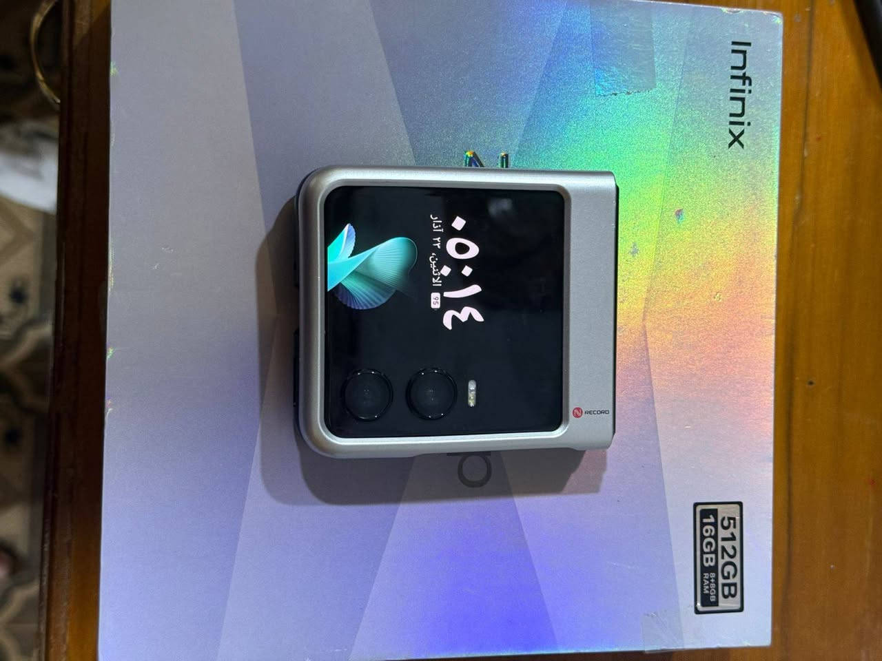 سلام عليكم Infinix ZERO Flip جهاز جديد بمعنه الكلمه  الشاشة6.9 بوصة - 120 هرتز - LTPO AMOLED
الذاكرة الداخلية512 جيجابايتالرام16 جيجابايتا
لمعالجMediatek Dimensity 8020الكاميرا50 + 50 ميجابكسل
البطارية والشحن السريع4720 مللي أمبير - 70 واط
 كامل ملحقاته السعر 450 العنوان البصره القبله حي القائم 
***********
