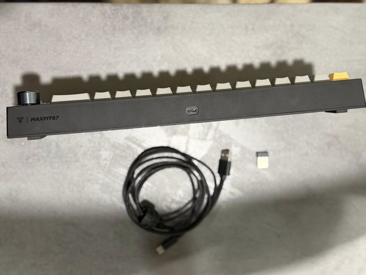 كيبورد ميكانيكي + وايرلس Fantech MAXFIT67 RGB 
جديد مستخدم اقل اسبوعين فقط
الجديد سعره 125 الف
ابيع اعلى سعر


**إذا كنت صاحب هذا الإعلان وتريد حذفه لأي سبب، رجاءا أرسل رسالة إلى الدعم الفني**