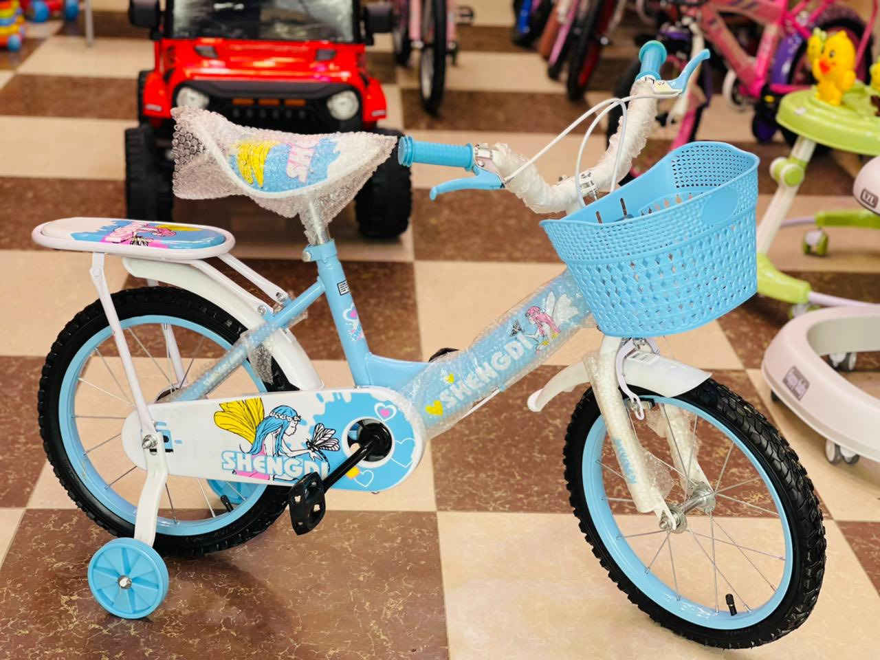 #جديد ريا للهدايا والالعاب 

بايسكل حجم ١٦ حديد ثقيل 💯💯
من عمر ٥ سنه الى عمر ١٠ سنه 

🔴🔴🔴اسعار تنافسيه ومختلفه عن الباقي 🔴🔴🔴

الوان مختلفه 🔵🔴⚪️

العنوان هيت الجمعيه الاولى شارع حامي حميد مجاور مطعم الشيف السوري
للاستفسار ***********
