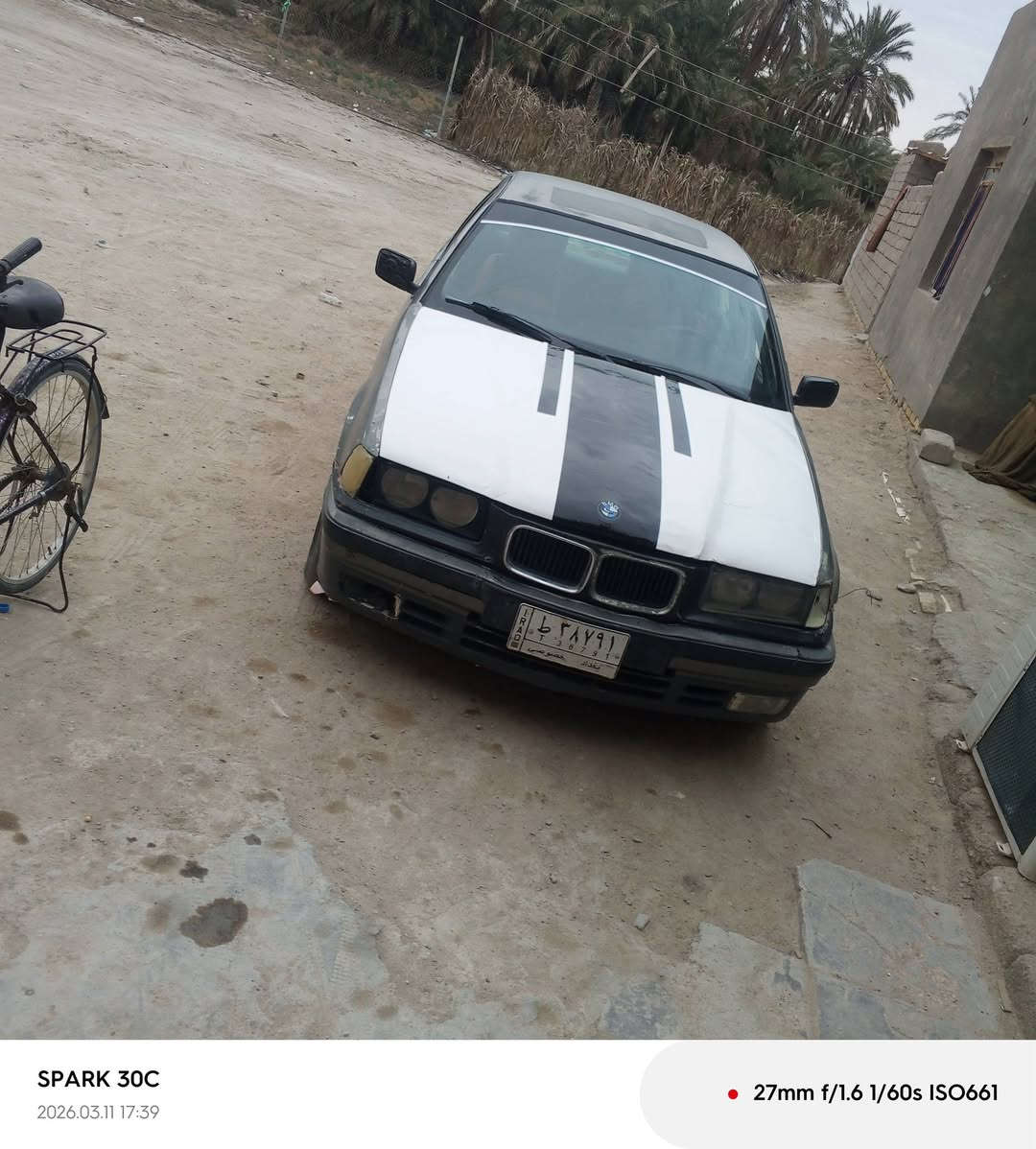 سلام عليكم BMW36السياره رقم بغداد مشروع وطني محور ياباني للبيع السعر 27وبيه مجال مكاني ناصرية سوك الشيوخ ***********
