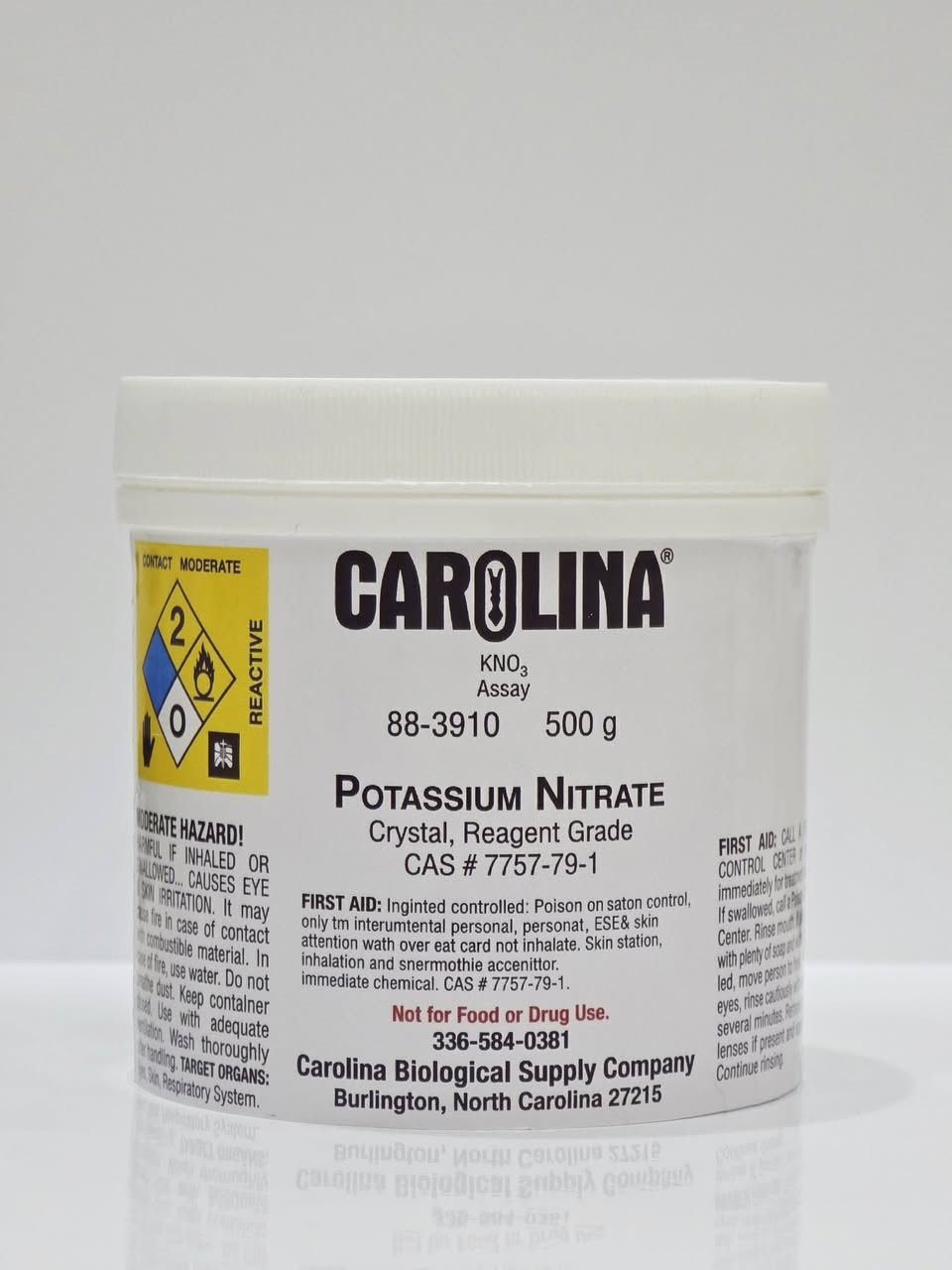 نترات البوتاسيوم 
Potassium nitrate 99%

- مختبري
- زراعي

للطلب والمراسلة هنا او واتساب
***********
