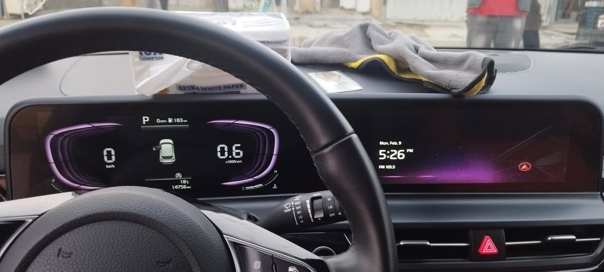 السلام عليكم كيا سليتوس 2025
مكينه 2000 دوش
المواصفات تحكم ستيرن بصمه تشغيل رادارات جانبيه 3 انضمه قياده وهوايه مواصفات اضافيه 
حادثها فقط قبق جنطه 
السعر178 مكاني بغداد الطالبيه***********
