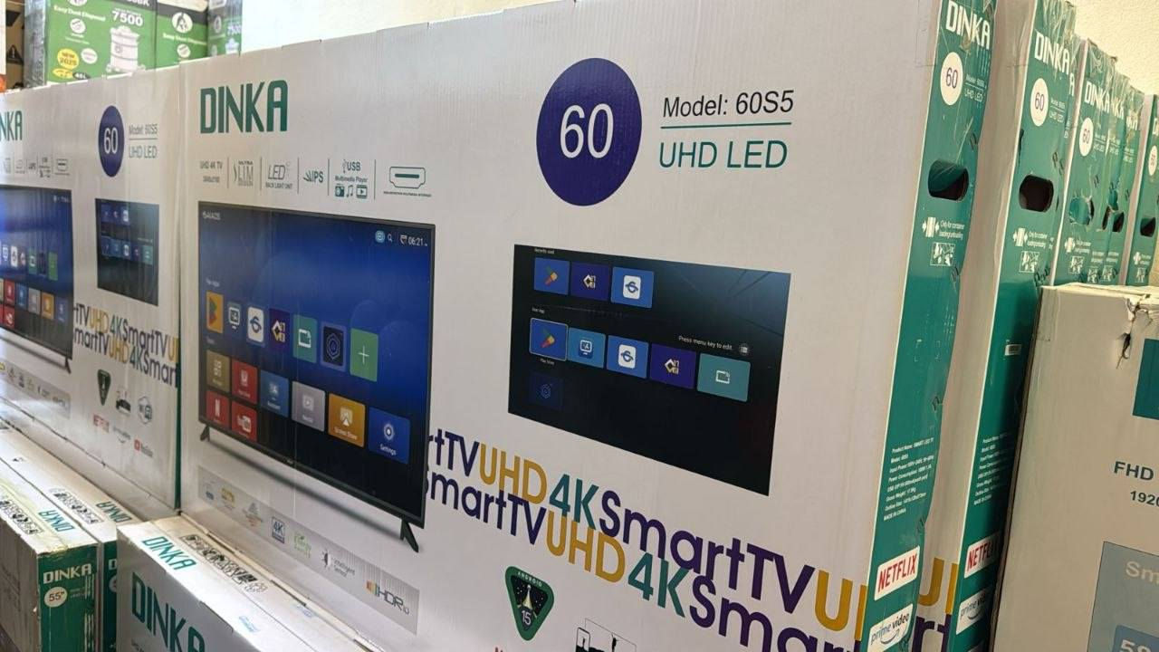 72 ساعات وينتهي العرض احجز الان ... عروض 2026
شاشه 43 فول smart انترنت بسعر 210  الف مع تطبيق فتح القنوات المشفرة
*شاشات سمارت بأسعار مذهلة وخصم يصل إلى 30% مع هدية تطبيق فتح القنوات المشفرة* 
🎉 عرض غير مسبوق وفرصة لا تفوّت – لأول مرة في العراق! 🎉
📺 شاشات سمارت بأحدث التقنيات – أندرويد 15 وذاكرة 16 جيجابايت!✨ 
🚚 توصيل مجاني لكل المحافظات + 🎁 هدية مع كل شاشة!
✅ *منتجات أصلية 100%*✅ *ضمان حقيقي لمدة سنة*  
🔹 *أفضل العروض المتوفرة

 شاشات سمارت 😘 
1️⃣ 📺  شاشة 32 بوصة فول سمارت ماوس إنترنت السعر  144 ألف دينكا
2️⃣ 📺  شاشة 32 بوصة فول سمارت ماوس إنترنت السعر  150 ألف 
3️⃣ 📺  شاشة 32 بوصة فول سمارت ضد الكسر  السعر 160 الف 
4️⃣ 📺  شاشة 42 بوصة فول سمارت ماوس إنترنت السعر 195 ألف دينكا 
5️⃣ 📺  شاشة 42 بوصة فول سمارت ماوس إنترنت السعر   205 ألف
6️⃣ 📺  شاشة 43 بوصة فول سمارت ماوس إنترنت السعر  235  ألف
7️⃣ 📺  شاشة 45 بوصة فول سمارت ماوس إنترنت السعر 254  ألف
8️⃣ 📺  شاشة 45 بوصة فول سمارت  ضد الكسر  السعر  270 الف 
9️⃣ 📺  شاشة 50 بوصة فول سمارت ماوس إنترنت السعر  274  ألف دينكا  
1️⃣0️⃣ 📺  شاشة 50 بوصة فول سمارت ماوس إنترنت 299 ألف  
1️⃣1️⃣ 📺  شاشة 50 بوصة فول سمارت  ضد الكسر  السعر 310 الف   
الاحجام العملاقة بكل القياسات:_

👇👇😍😍🔥🔥🤩🤩
1️⃣ 📺 شاشة 55 بوصة فول سمارت انترنيت السعر335ألف دينكا                           
2️⃣ 📺 شاشة 55 بوصة فول سمارت ماوس إنترنت  السعر 349ألف 
3️⃣ 📺 شاشة 60 بوصة فول سمارت ماوس إنترنت السعر 370 ألف دينكا
4️⃣ 📺 شاشة 60 بوصة فول سمارت ماوس إنترنت السعر389ألف
5️⃣ 📺 شاشة 65 بوصة فول سمارت ماوس إنترنت السعر 460 ألف  
6️⃣ 📺 شاشة 70 بوصة فول سمارت ماوس إنترنت  السعر 600 ألف
7️⃣ 📺 شاشة 75 بوصة فول سمارت ماوس إنترنت السعر 700 ألف  
8️⃣ 📺 شاشة 85 بوصة فول سمارت ماوس إنترنت مليون  ألف  
✨ *ضمان شامل لمدة سنة من المصدر، يغطي كل شيء ما عدا الكسر!*  
🎁 *هدية مع كل شاشة + توصيل مجاني إلى باب بيتك!*  
📞 *للحجز أو الاستفسار:*  
-


**إذا كنت صاحب هذا الإعلان وتريد حذفه لأي سبب، رجاءا أرسل رسالة إلى الدعم الفني**