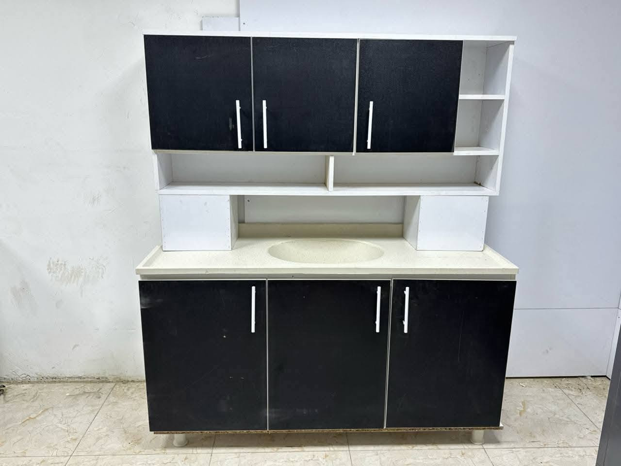 سنك وملحق خشب mdf قياس متر ونص
 السعر 190 الف

اذا اضافة ثلاث مجرات اضافة 25 الف على السعر
اذا اضافة مجر واحد اضافة 10. الف على السعر
اذا المرمر لون اسود او رصاصي اضافة 5 الف على السعر

((متوفر جميع  القياسات  واللوان والموديلات)) 
نضام العمل خدمة توصيل

حصريا توصيل بغداد مجانا

يوجد توصيل  لجميع المحافظات


**إذا كنت صاحب هذا الإعلان وتريد حذفه لأي سبب، رجاءا أرسل رسالة إلى الدعم الفني**