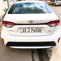 تويوتا كورولا 2021 للبيع ماشيه 70 بيها 3قطع الدعاميه و البونيد والجامل...