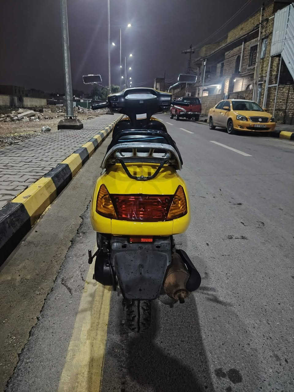 سبيسي ياباني كفرات 5 اختوم كابريتر بلادي دراجه بلاديه من طول للطول كله شغال مكينه ناعمة خير من الله مفتوحه اول مره مستعجل علئ بيعته مكاني كوت دور العمال  
***********
